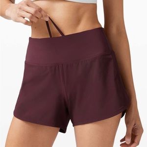 Lululemon speed up shorts